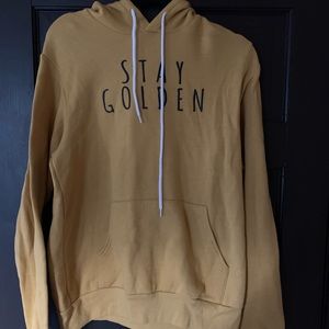 PAWZ “Stay Golden” Mustard Yellow Hoodie